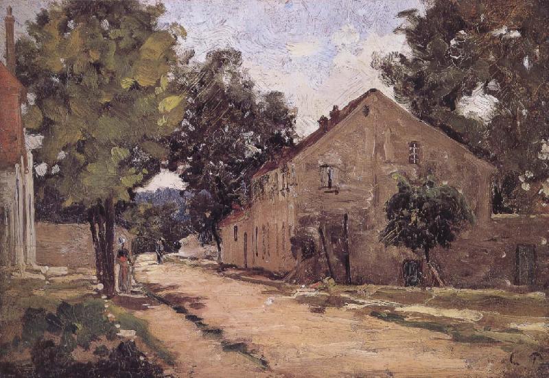 Camille Pissarro Marley Road to Hong Kong Spain oil painting art